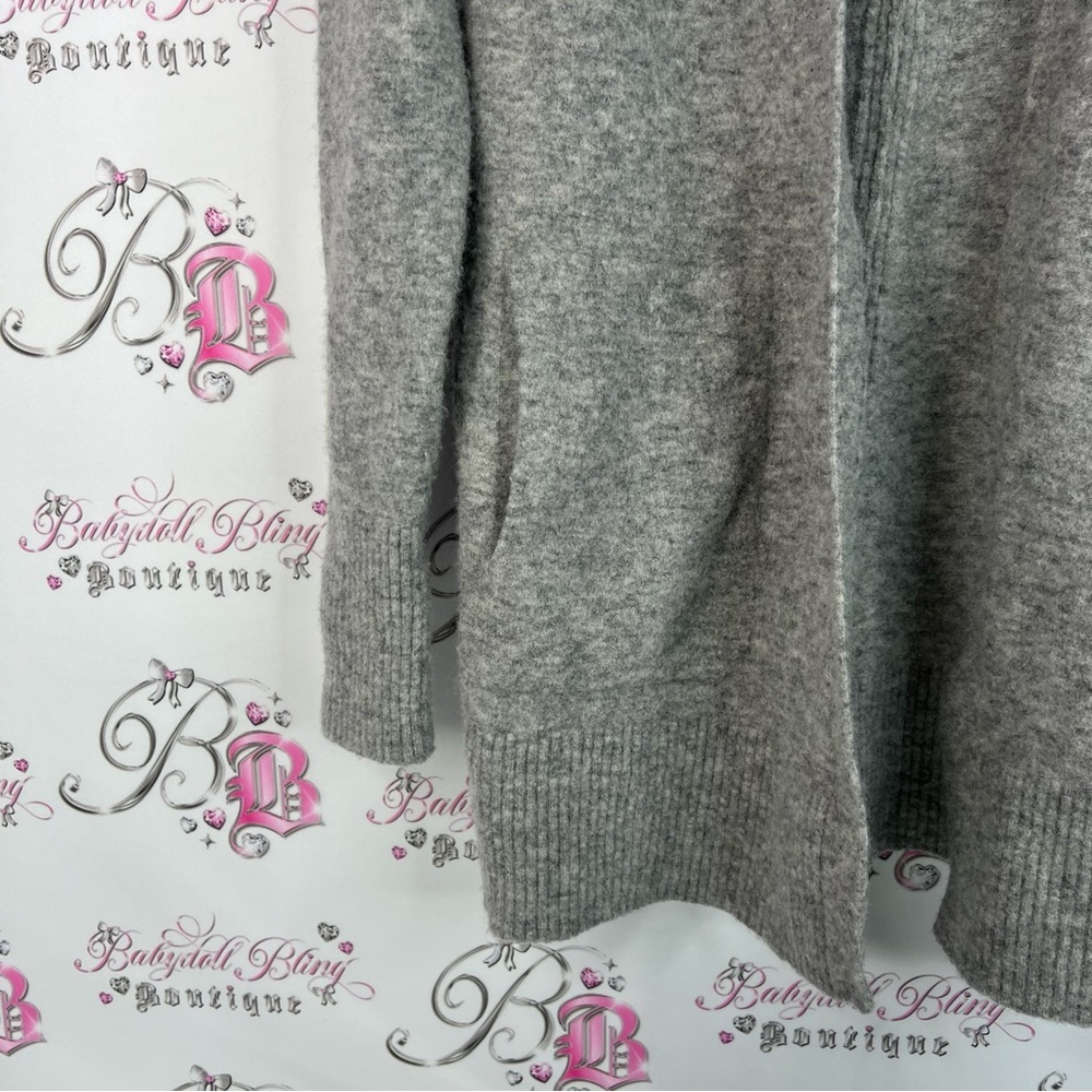 Banana Republic cardigan find Italian yarn flipucci white Heather Gray Cardigan - Picture 7 of 9